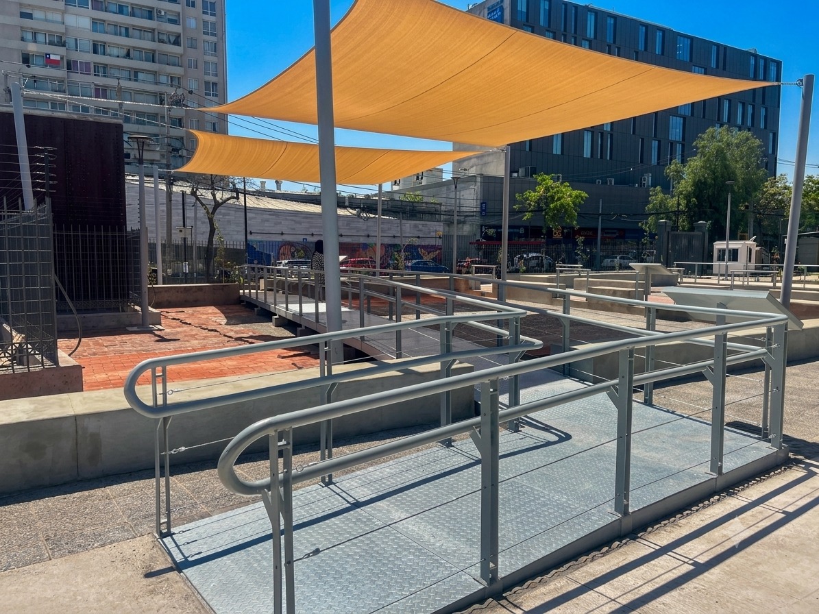 Obra Plaza Blest - Necsa Constructora