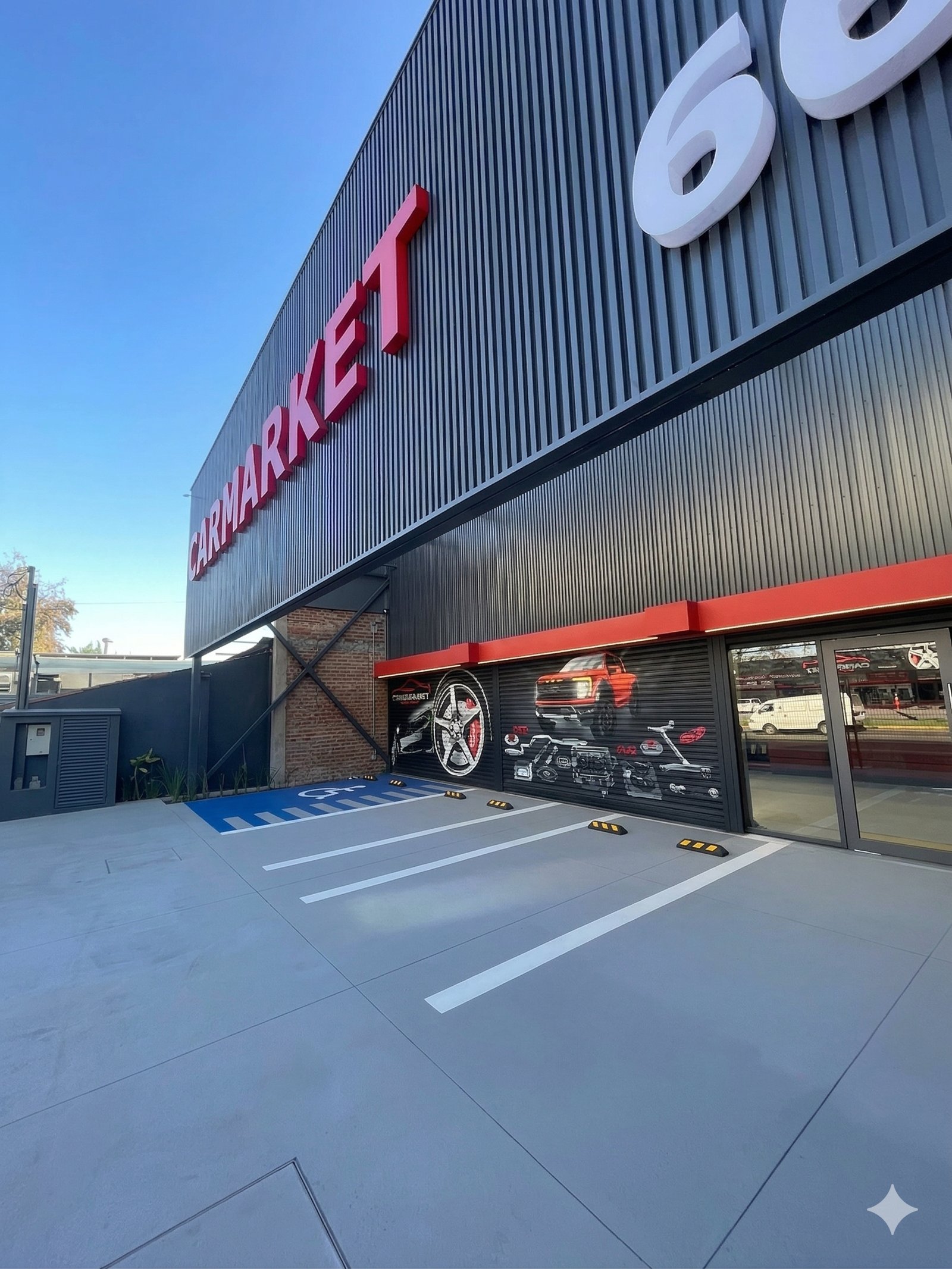 Car Market Showroom - Necsa Constructora
