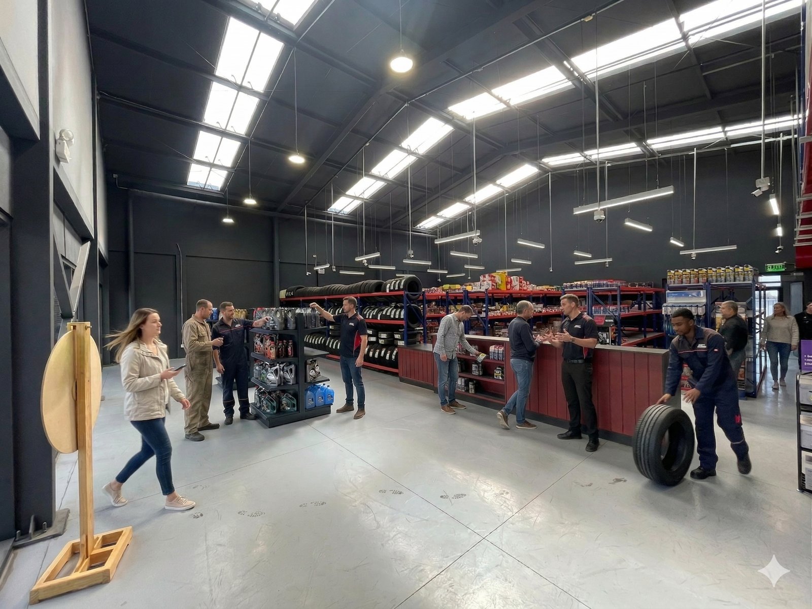 Car Market Showroom - Necsa Constructora